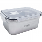 Nerthus Стоманена херметически кутия за храна за микровълнова - 1600 мл.