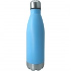 Nerthus Туристическа бутилка цвят син/инокс - 750 мл.