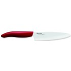 Универсален нож-бяло острие/червена дръжка-13см