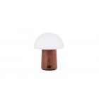 GINGKO Смарт лампа “Alice Mushroom“ М - 12,5см. /орех