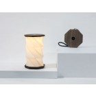 GINGKO Сгъваема смарт лампа “Mini Twist Hexagon“ - цвят орех