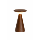 GINGKO Дървена смарт лампа “Sylva“ - размер L - орех