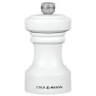 COLE & MASON Мелничка за пипер “HOXTON“ - 10,4 см. - цвят бял