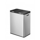 EKO Кош за разделно събиране “ESSENTIAL TOUCH“ - 2 х 30 л. - хром мат