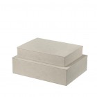 BLOMUS Комплект от 2 бр кутии за съхранение “SAHLA“ - цвят опушено бежово (Nomad)