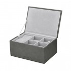 BLOMUS Кутия за бижута “SAHLA“, размер L - цвят сив (Pewter)
