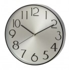 4LIVING Часовник за стена - цвят сребро - Ø 30 см.