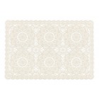 4LIVING Подложка за хранене 30 х 45 см. “Lace“ - бежова