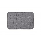 4LIVING Постелка за баня “Stone“ - 40х60 см. - сива