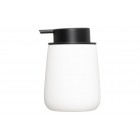 4LIVING Керамичен диспенсър за течен сапун “Nova“ - цвят бял - 350 мл.