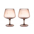 MAKU Комплект чаши за вино “Tarha“ - 2 бр, 450 мл. - цвят праскова