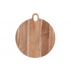 MAKU Акациева дъска за рязане и сервиране Ø 30 см.