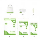 FOSA Торбички за вакуумиране + адаптер “Malaga“ - 14 бр. различни размери