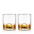 VISKI Кристални чаши за уиски “MOUNTAIN“ 2 бр. - 266мл.